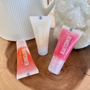 🆕3 X 25$ set of 3 lip glosses